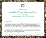 Perelandra Simplified Energy Cleansing Process